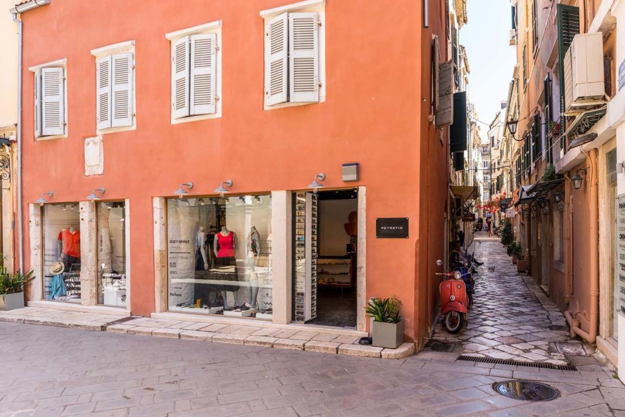 Queen Apartment, In The Heart Of Corfu Historical Old Town Center! エクステリア 写真